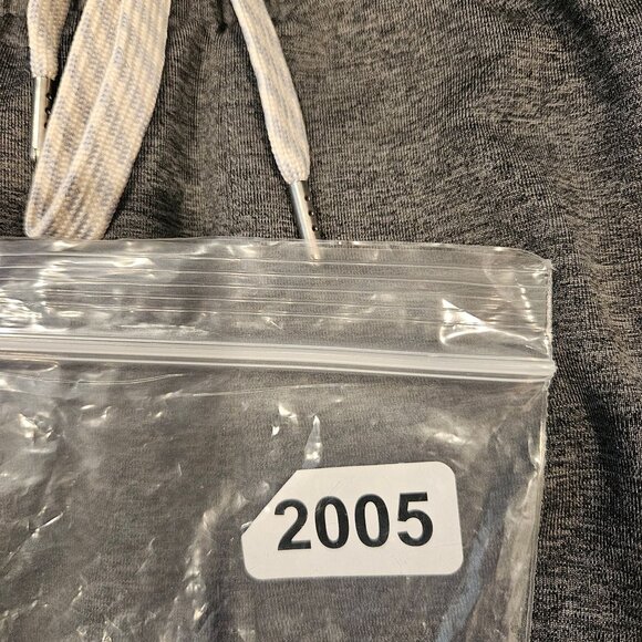 Vuori Mens M The Rise and Shine Performance Jogger Pants Light Gray zip pockets - Picture 12 of 13